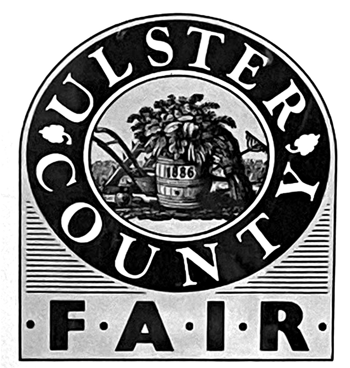 A version of the Ulster County Fair logo from the early 20th century.